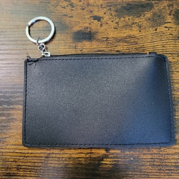 Cassette Tape Cutout Cartoon Coin Purse with Key Chain - Picture 2 of 5